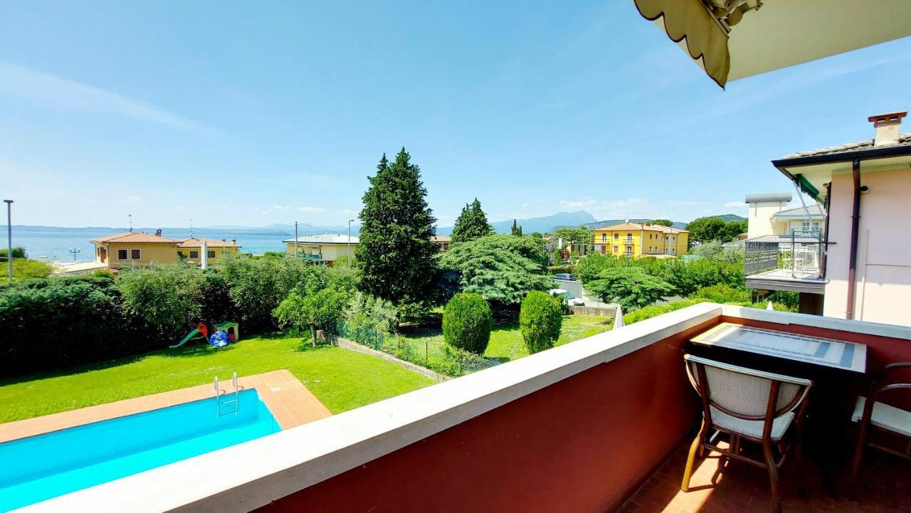 Narcisa View Lake&Pool Apartment Bardolino Bagian luar foto